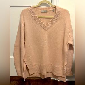 Vince Pink Cashmere V neck sweater. Great condition